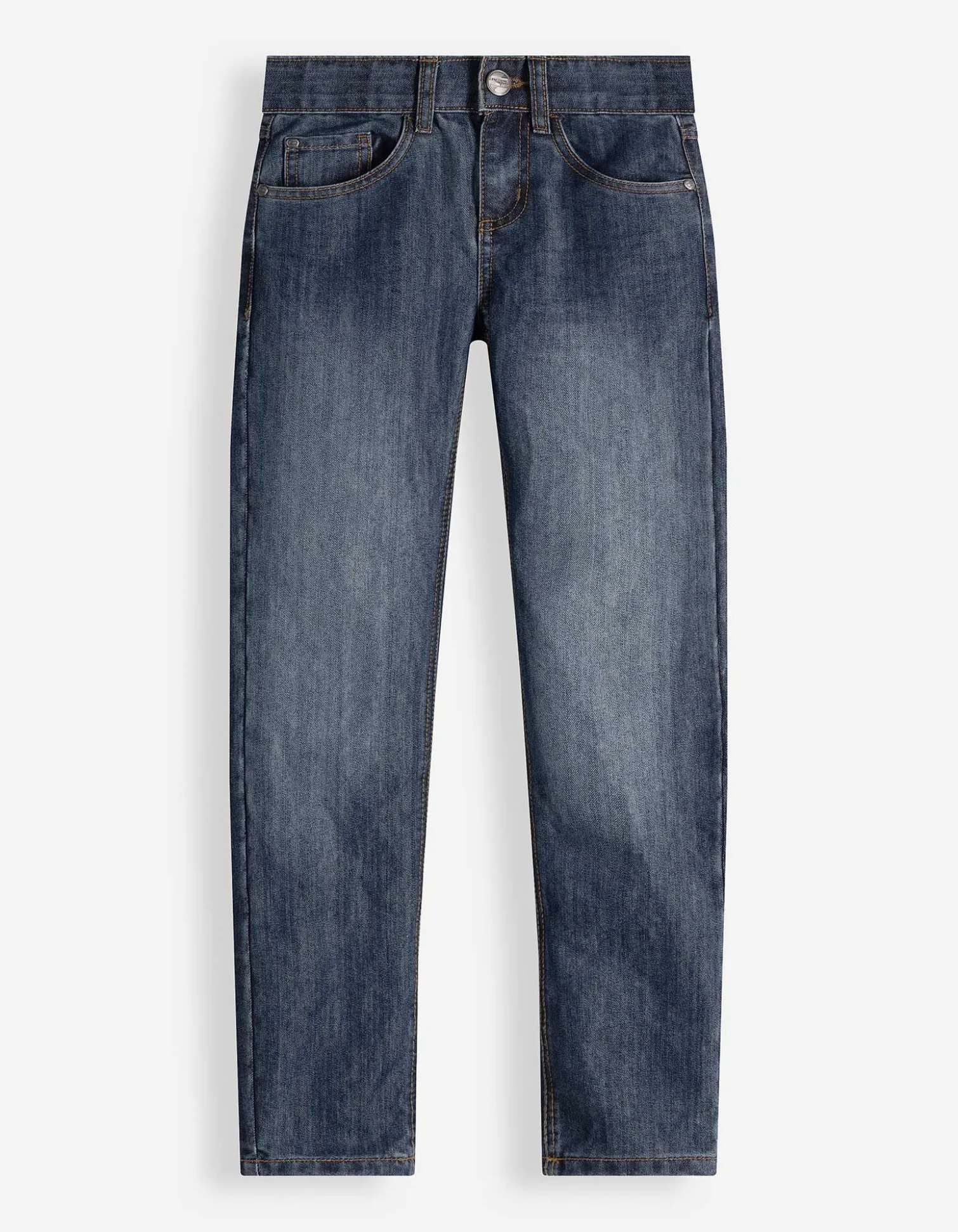 Jeans - Regulierbarer Saum - dunkelblau