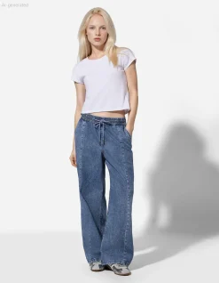 Jeans - Relaxed Fit - dunkelblau