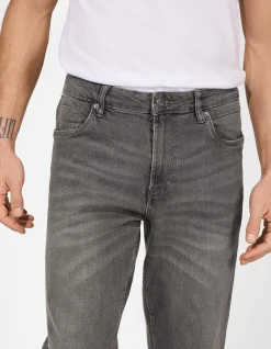 Jeans - Slim Fit - grau