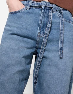 Jeans - Straight Fit - blau