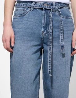 Jeans - Straight Fit - blau