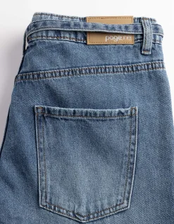 Jeans - Straight Fit - blau