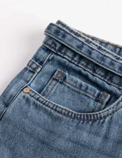 Jeans - Straight Fit - blau