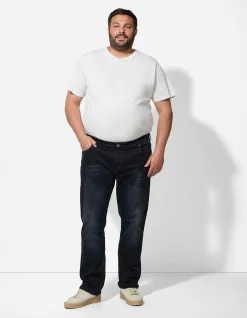 Jeans - Straight Fit - dunkelblau