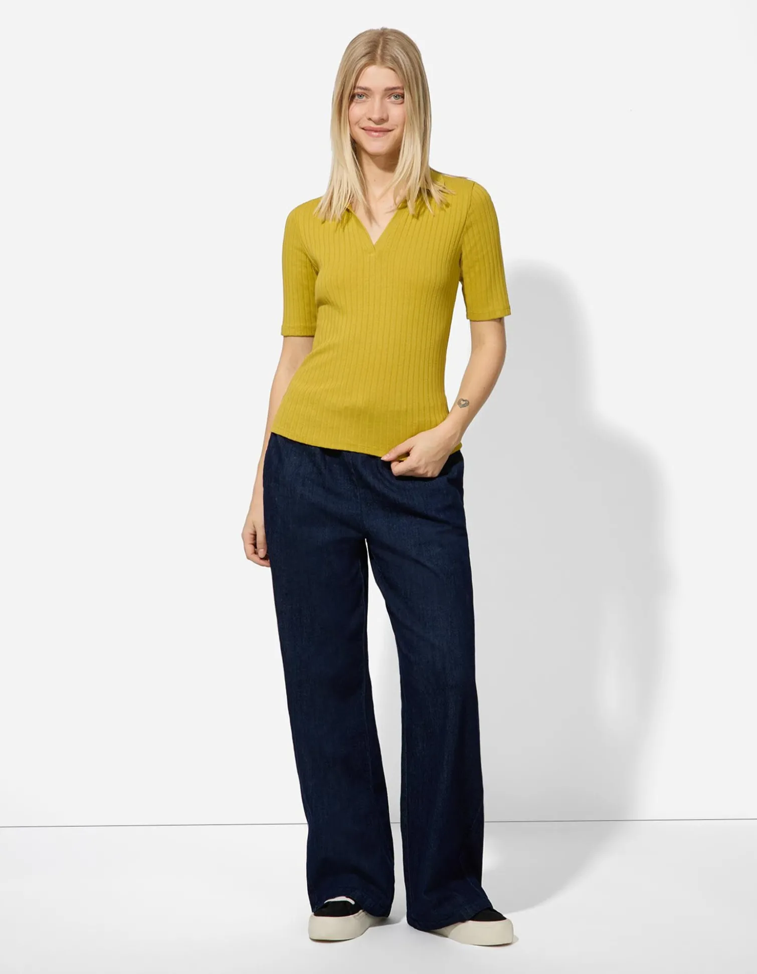 Jeans - Straight Fit - dunkelblau