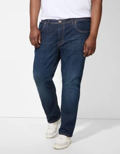 Jeans - Straight Fit - dunkelblau
