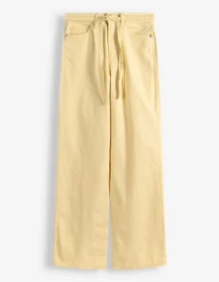 Jeans - Straight Fit - hellgelb