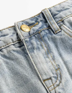 Jeans - Straight Fit - hellblau