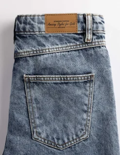 Jeans - Straight Fit - hellblau