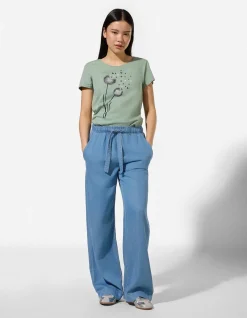 Jeans - Straight Fit - hellblau