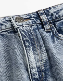 Jeans - Used-Look - blau