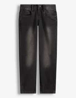 Jeans - Used-Look - schwarz