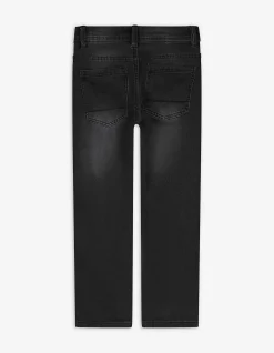 Jeans - Used-Look - schwarz