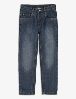 Jeans - Wascheffekte - dunkelblau