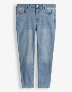Jeans - Wascheffekte - hellblau