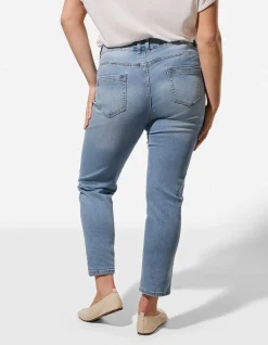 Jeans - Wascheffekte - hellblau