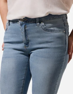 Jeans - Wascheffekte - hellblau