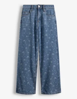 Jeans - Weites Bein - hellblau