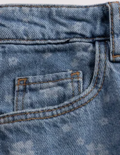 Jeans - Weites Bein - hellblau