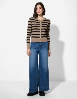 Jeans - Wide Fit - blau