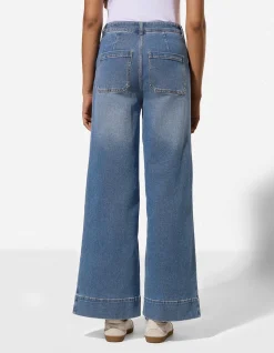 Jeans - Wide Fit - blau