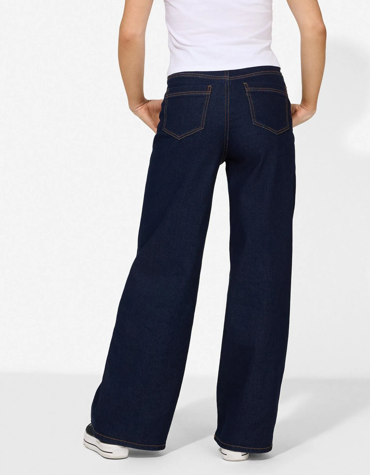 Jeans - Wide Fit - dunkelblau