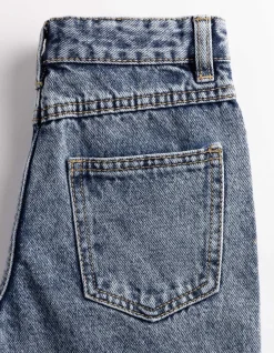 Jeans - Ziersteine - blau