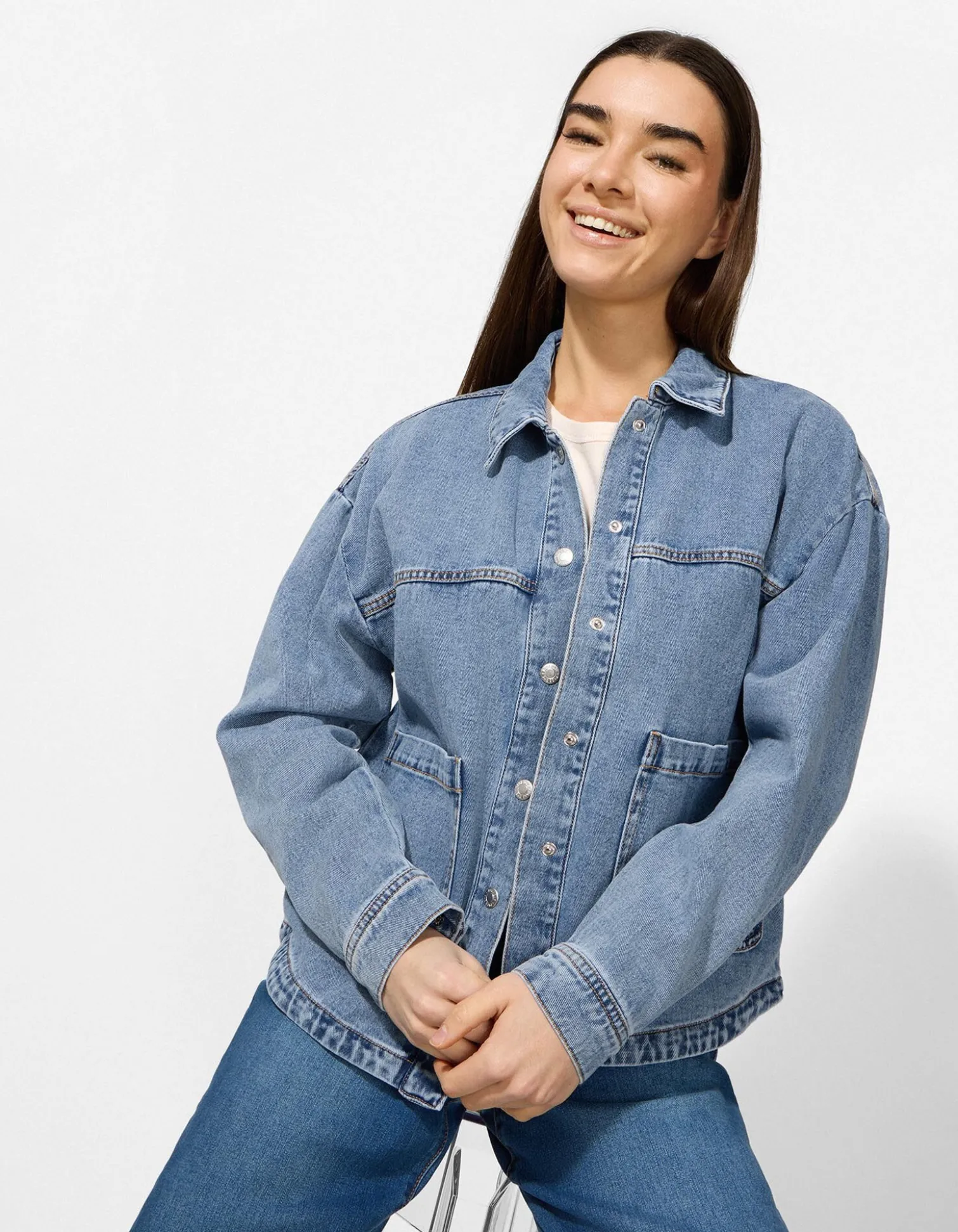 Jeanshemd - Denim - blau