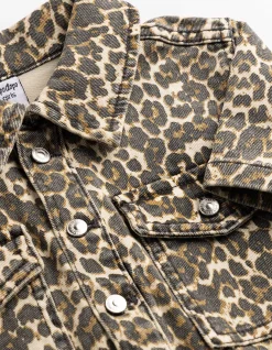 Jeanskleid - Twill - beige