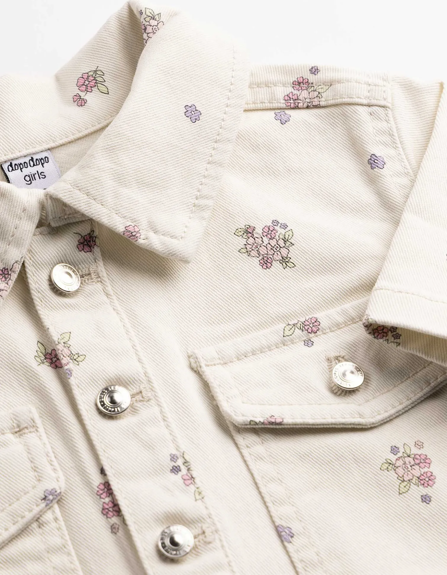 Jeanskleid - Twill - weiß