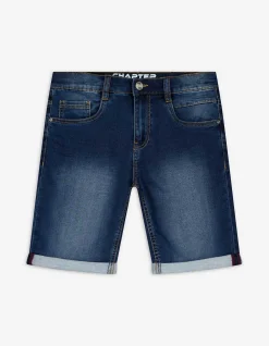 Jeansshorts - dark blue denim - dunkelblau