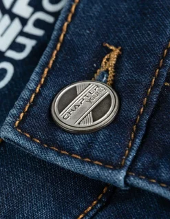 Jeansshorts - dark blue denim - dunkelblau