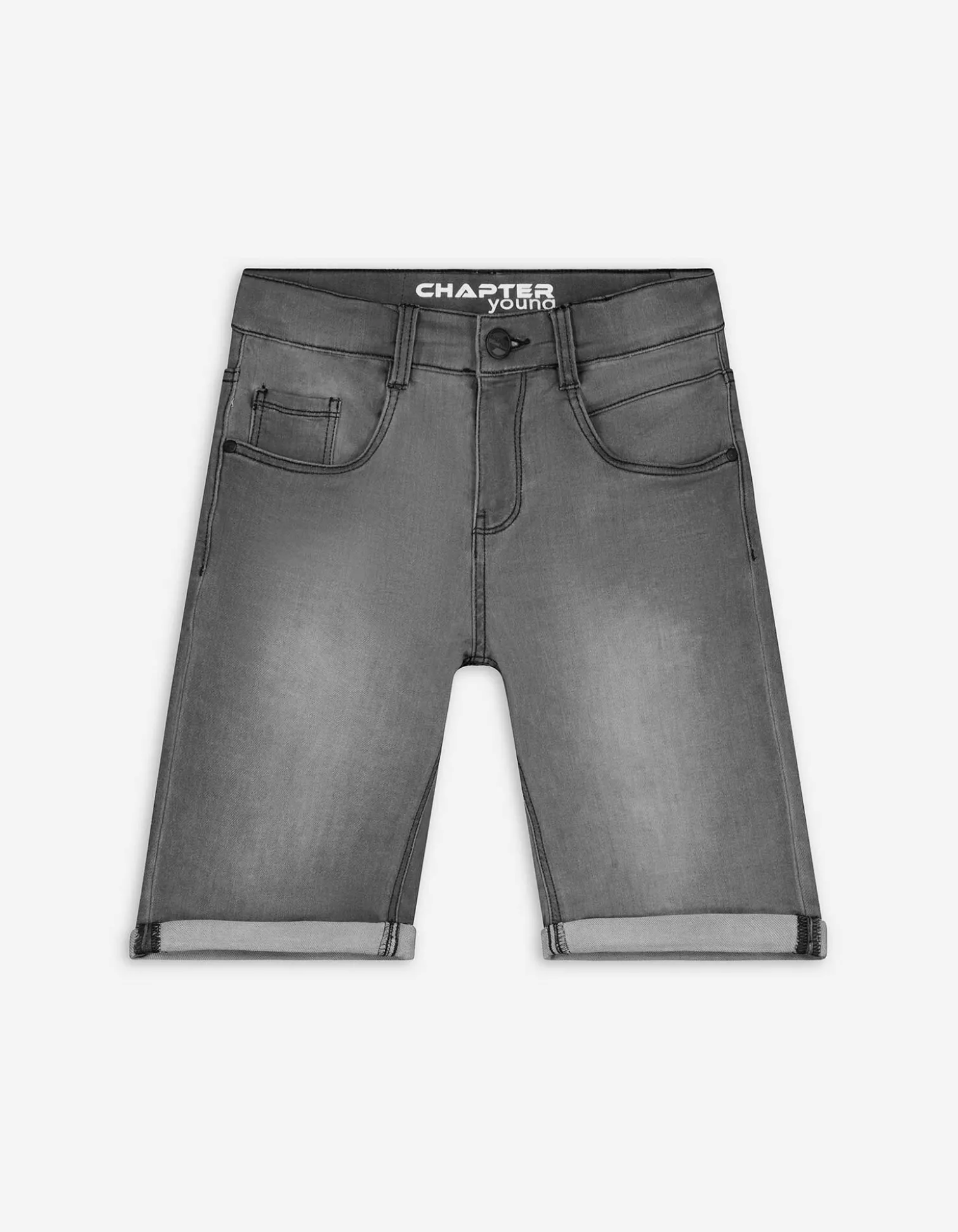 Jeansshorts - grey denim - grau