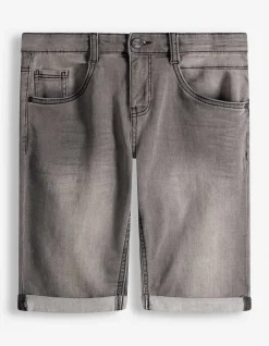 Jeansshorts - grey denim - grau