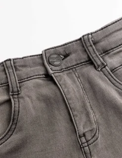 Jeansshorts - grey denim - grau