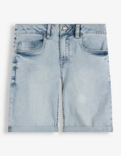 Jeansshorts - light blue denim - hellblau