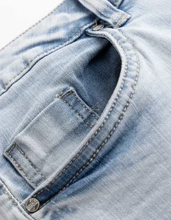 Jeansshorts - light blue denim - hellblau