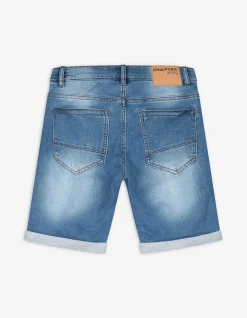 Jeansshorts - light blue denim - hellblau