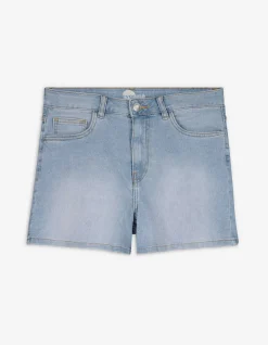 Jeansshorts - Regular Fit - hellblau