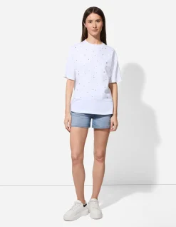 Jeansshorts - Regular Fit - hellblau
