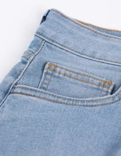 Jeansshorts - Regular Fit - hellblau