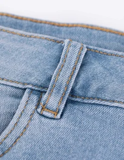 Jeansshorts - Regular Fit - hellblau