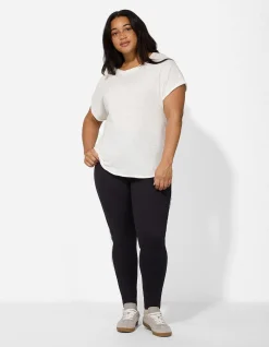 Jeggings - einfarbig - schwarz