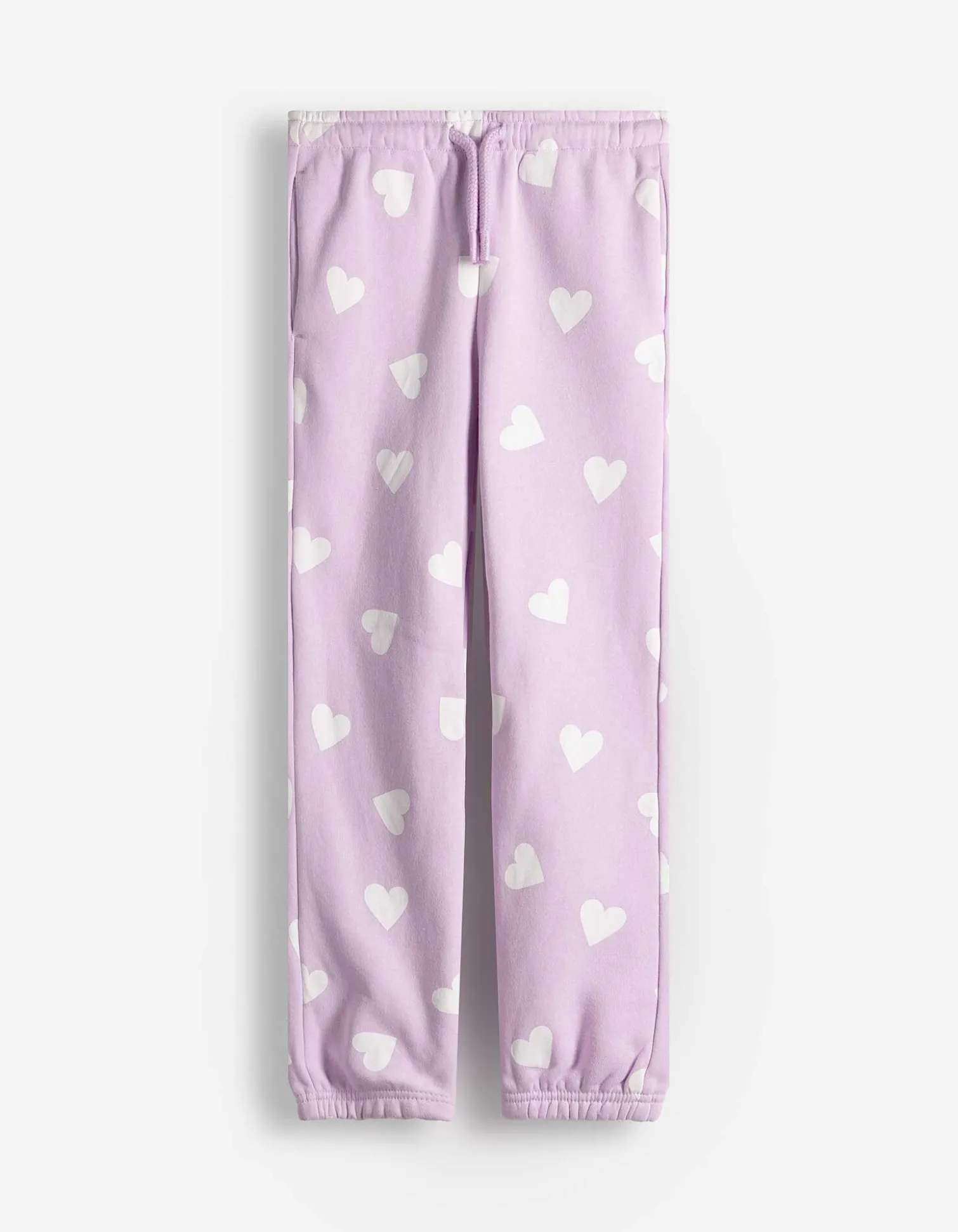 Jogginghose - Allover-Muster - lila