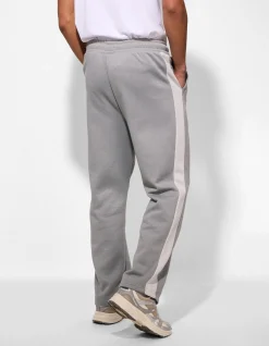 Jogginghose - einfarbig - grau