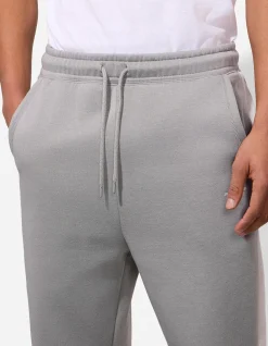 Jogginghose - einfarbig - grau