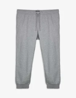 Jogginghose - einfarbig - hellgrau