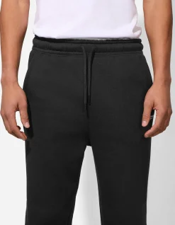 Jogginghose - einfarbig - schwarz