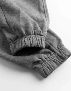 Jogginghose - Glitzerprint - grau