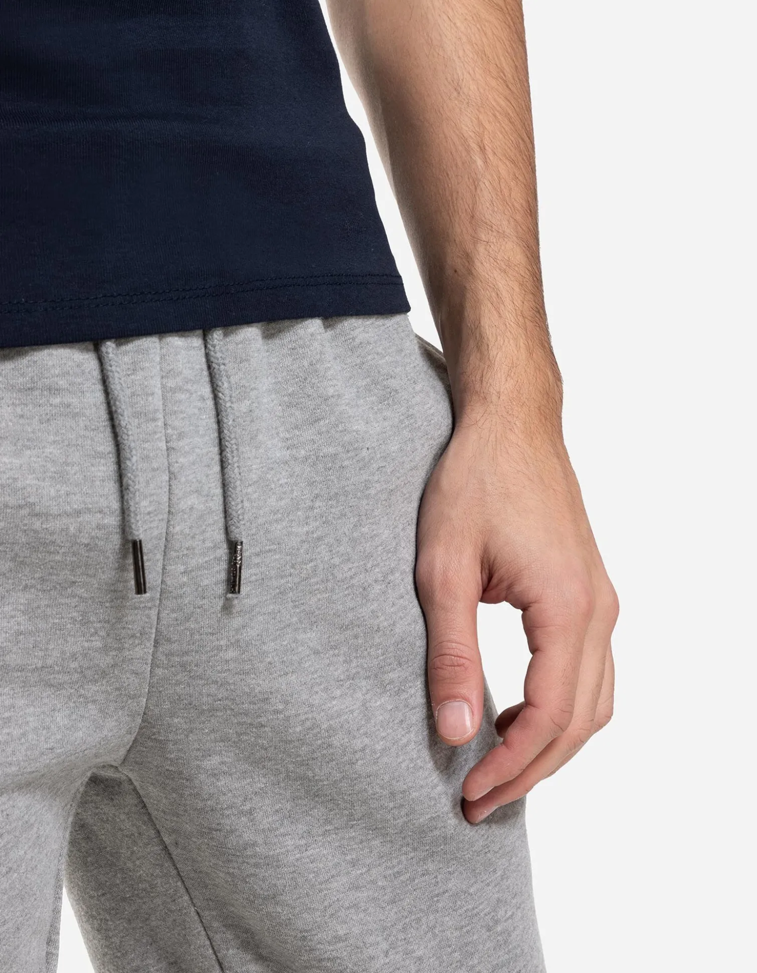 Jogginghose - Jogger Fit - hellgrau